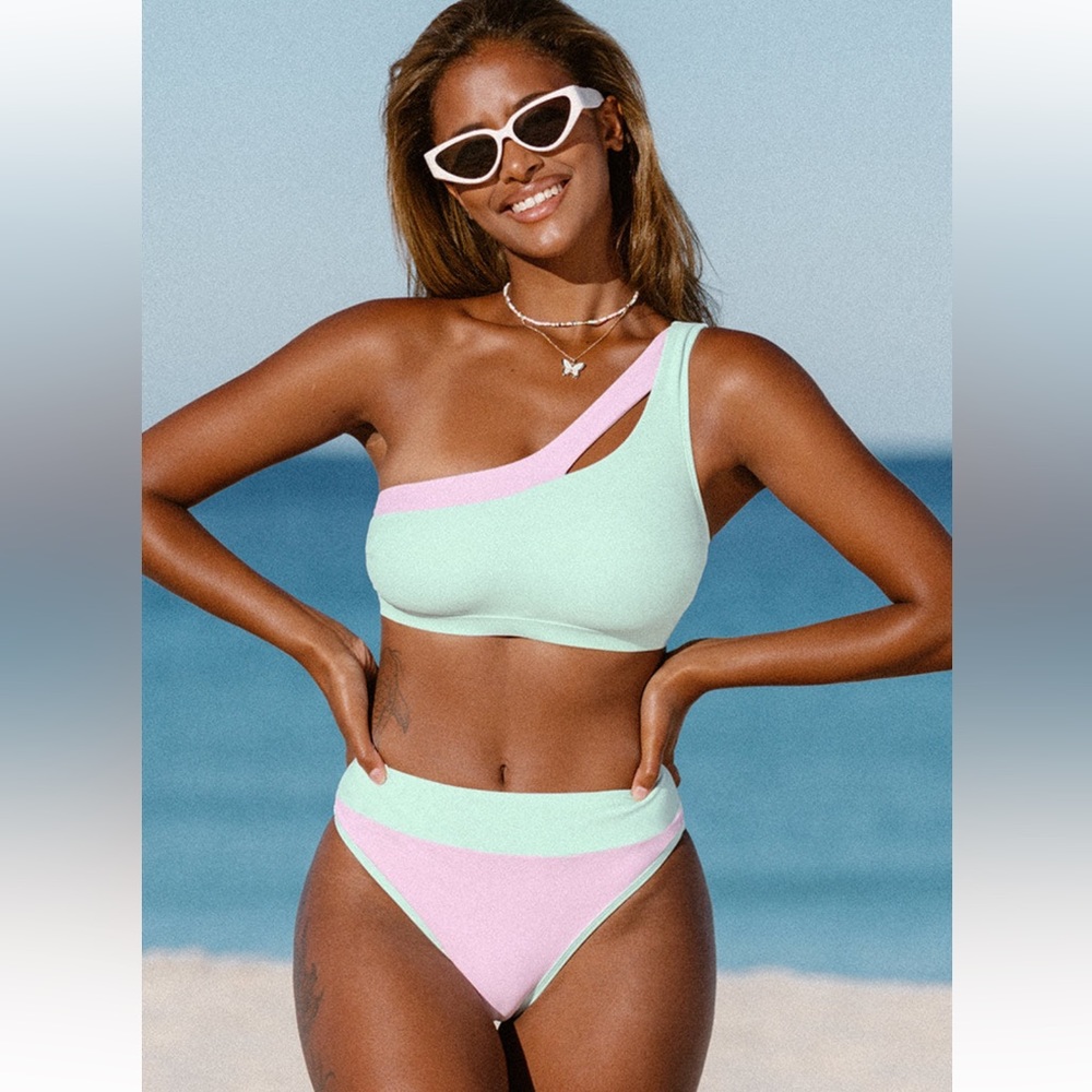 Cupshe one shoulder bikini